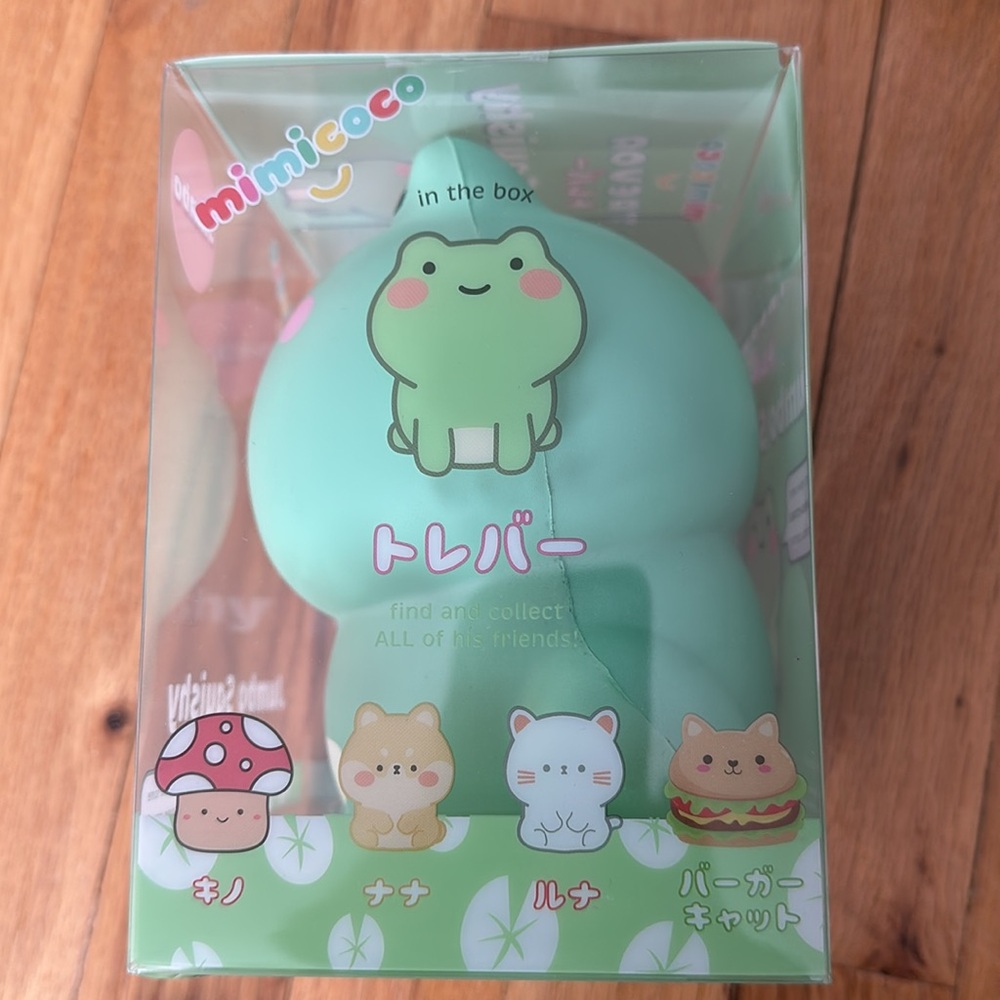 Mimicoco Jumbo Squishy Trevor the Frog NWT - Picture 4 of 5
